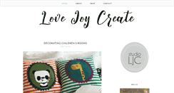 Desktop Screenshot of lovejoycreate.com